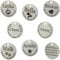 Hundemarke mit Gravur 30 mm, viele Motive | optional beidseitige Gravur | Pfote, Herz, Stern, Totenkopf, Sternschnuppe, Kreuz | Tiermarke für Hunde, Katzen, Welpen, Pferde