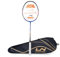 Li-Ning Air Force 80 Lite Badmintonschläger aus Kohlefaser mit vollständiger Schlägerhülle (blau/schwarz), für fortgeschrittene Spieler, 80 Gramm, maximale Saitenspannung – 13,6 kg