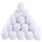 Stecto 50pcs Weiß Künstliche Schneebälle, sicher, weich, Winter Deko, 7cm gefälschte Schneebälle Indoor- und Outdoor-Schneeballschlacht, Stoffbälle, Kindergeburtstag