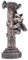 Gargoyle Kerzenhalter Fantasy - Gargoyle Drachen Kerzenhalter 20 cm | Inspiring Minds