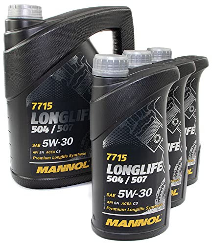 Motoröl MANNOL 5W30 Longlife API SN 8 Liter