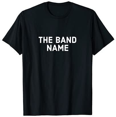 Der Name des Armbands T-Shirt