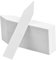 Vesaneae 100 Stk 10 x 2cm Pflanzschilder für Draussen Wetterfest, Kunststoff Pflanzenstecker Klein, Plastik Schilder zum Beschriften, Gartenschilder Stecketiketten für Samen, Pflanzen, Kräuter, Weiß