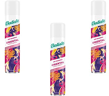 Batiste Trockenshampoo für saubereres und frischeres Haar – Oriental, 3er Pack (3 x 200 ml)