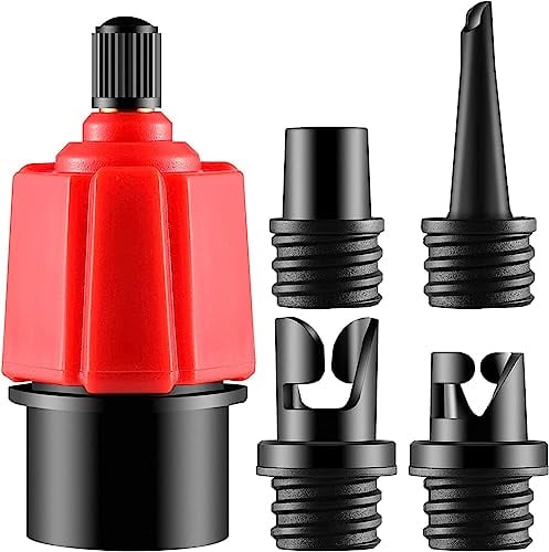Coolado | SUP Adapter | Kites und Wing Foils | SUP Board | für aufblasbare Zelte | aufblasbare Wassersportgeräte | Mini tragbarer Multifunktionskompressor | Kite Pumpe