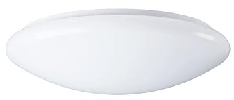 Sylvania Start Surface LED Ceiling & Wall Light – DualTone Warm to Neutral White – 24W IP44 Splashproof with Motion Sensor – Integrated Surface Mount Fitting for Bathroom, Hallway or Kitchen