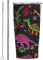 20oz Stainless Steel Tumbler with Lid and Straw Cartoon Dinosaur Printed Double Wall Vacuum Insulated Travel Coffee Mug for Home Office