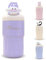 FYting Kaffeebecher to go,Thermotasse,500ml Cafe to go Becher,Innenausstattung aus Edelstahl, Auslaufsicherer Kaffeebecher,Niedlicher Puppendeckel mit Griff für Geburtstagsgeschenk(Lila)