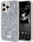 BEZ Handyhülle für iPhone 15 Pro Hülle Glitzer, Sparkle Diamond Crystal Bling Hülle mit Bling & Co. Serie für iPhone 15 Pro, Funkelndes Silber