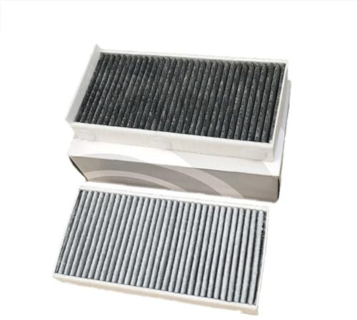EVERETTE 2Pcs Car Cabin Air Conditioner Filter 64116823726 Fit For B-MW F39 F40 F45 F46 F48 118i 220d X1 X2 20i I3 Fit For Mini Cooper S One D F54~F60