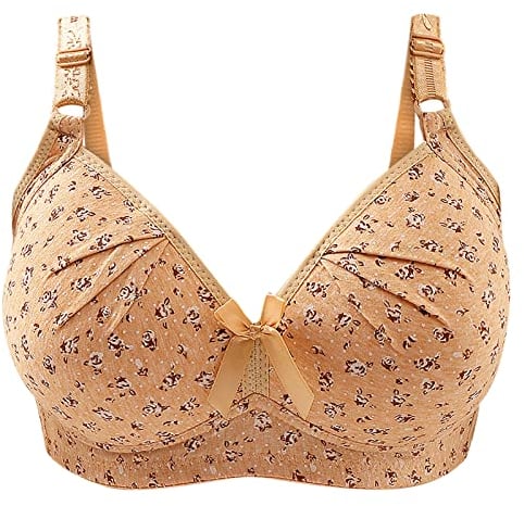 dd Ladies Bras Underwired 38c Ladies Bras Underwired Size 40b Ladies Bras Underwired 40d Comfort Bras for Women Plus Size 4x1 Beige