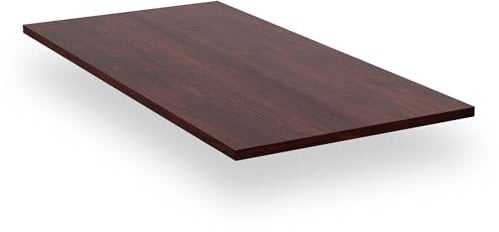 Blumfeldt Bearsdon Tischplatte 200x100 - Langlebige Holzplatte, 200x100 cm, Kratzfest & Hitzebeständig, Ideal für Esszimmer - Modernes Teakholz-Finish, Perfekt für Industrielle & Minimalistische Räume