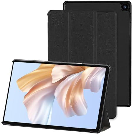 Yingphia Case for Fire Max 11 (13th Gen, 2023), Triangular Bracket with Automatic Wake-up/Sleep, Suitable for PU Material of Fire Max 11, Compatible with LG 11 (Black)