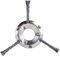 Twist Knot - Cabezal de alambre de acero para cortacésped de gasolina, accesorio para cortacésped, cortador de cepillo, rueda desbrozadora para eliminar malas hierbas, musgo (3 cabezas)