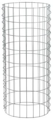 Gabione Steingabionen Steinkorb Gabionen Wand Drahtkorb Mauer Säule Säulen (Säule 80 cm)