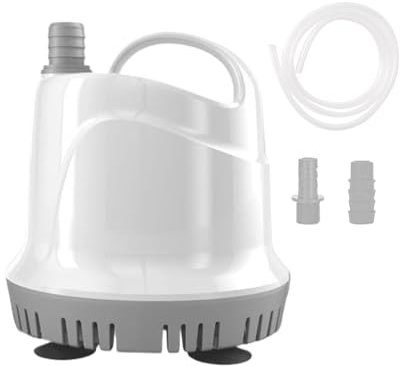 Jlkegfdf Pompe de fontaine à eau, pompe submersible silencieuse | Fournitures de jardin et d'étang pour la maison, les poissons, le bain, la maison, le puits, le lac, la tortue