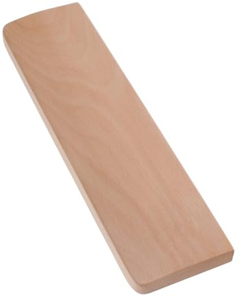 Homoyoyo Holz Tastatur Handgelenkauflage Ergonomische Holz Handgelenkstütze mit Anti rutsch pads für Büro Computer Gaming Komfortables Tippen und Handgelenkschutz