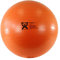 CanDo Gymnastikball - Deluxe Anti-Burst Trainingsball - Sitzball, Durchmesser 55 cm, orange