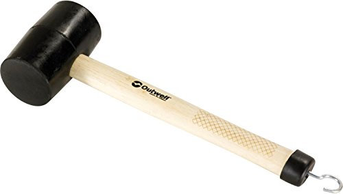 Outwell Wood Camping Mallet Beige/Black Tent Tools