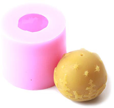 World Of Moulds | Round Christmas Silicone Mould