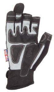 Dirty Rigger Schutzhandschuhe Comfort-Fit Framer m Schwarz