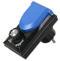 AquaForte Leistungsregler FC-300 Flow Control, Schwarz