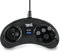 Manette filaire noire 1,5m pour Megadrive