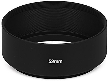 Short Metal Lens Hood 52 mm Universal 52 mm