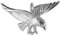 Adler Anhänger Kettenanhänger aus 925 Silber