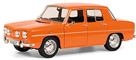 Solido Renault R8 TS 1967, Modellauto, Maßstab 1:18, orange