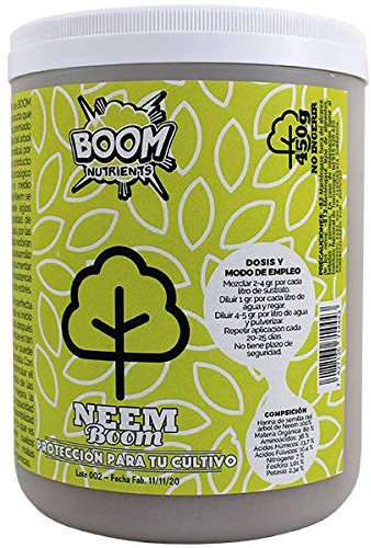 Boom Nutrients | Insecticida Natural - Repelente Neem - Control de plagas en Plantas | Neem Boom