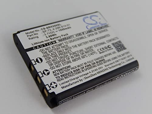 vhbw Akku kompatibel mit Sony WH-1000XM2 Kopfhörer-Verstärker, Headphone Amplifier (1050mAh, 3,7V, Li-Ion)