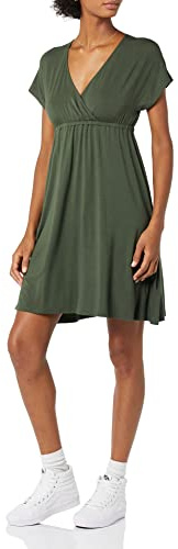 Amazon Essentials Donna Vestito Incrociato (Taglie Forti Disponibili)