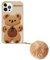 Yatchen Kawaii Handyhüllen gelten für iPhone 12/12 Pro, niedlicher Cartoon-Bär Handyhülle mit Schlüsselanhänger, Teddybär, Handyhülle, 3D, stoßfeste Abdeckung, Frauen Mädchen für iPhone 12 Pro
