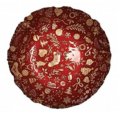 Centrotavola Christmas Rosso Brandani 83758