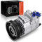 Frankberg Compressore dell'aria condizionata con frizione Compatibile con Golf VI A3 Sportback Q3 Beetle TT TTJet.t.a III Replace# 1K0820808G, compreso l'olio preconfezionato