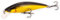 FISHN GRUMPY Puncher Wobbler, Floating, Gewicht: 11.8g, Länge: 8.5cm, Kunstköder/Angelköder zum Angeln auf Raubfische wie Zander, Hecht, Barsch, Forelle (GOLDEN RUDD)