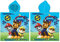 Poncho Paw Patrol 50 x 100 cm, 240 g, Mikrofaser