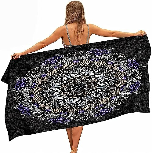 Handtuch Strand Strandtuch 3D Exotische Girlande XXL 200 X 200 cm, Beach Towel Strandlaken Saunahandtuch Camping Fitness Yoga Sport Handtuch Groß Reisehandtuch Badetücher Strandtücher -7R5O