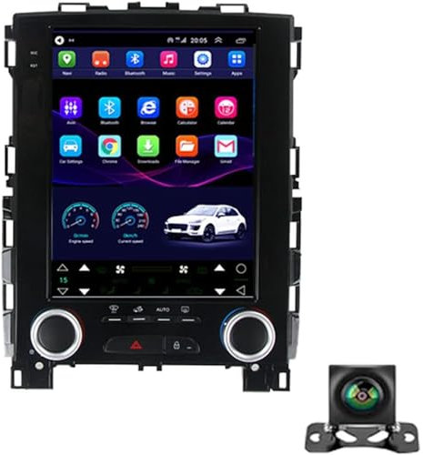 Reproductor Multimedia Autoradio Estéreo,para REN-Ault KOLEOS Megane 4 2016-2019,9.7 LHD Pantalla Vertical Android 10.0 para Automóvil Android,2din Navegación GPS con BT WiFi Mirror Link Navega