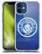 Head Case Designs Offizielle Manchester City Man City FC Obsidian Weiss Mono Abzeichen Geometrisch Softgelhülle Kompatibel Mit Apple iPhone 12 Mini Und Kompatibel Mit Magsafe Zubehör