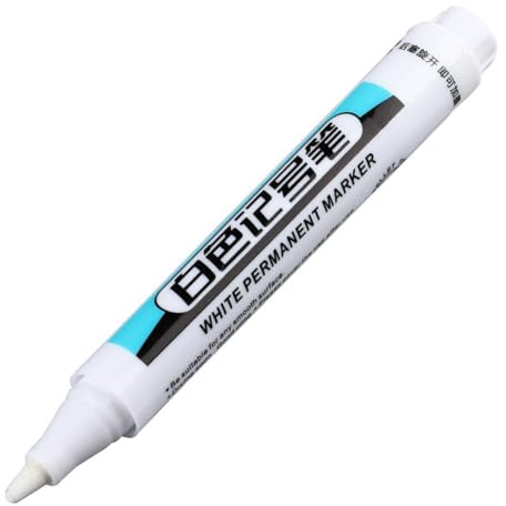 Marqueurs de peinture blanche pour peinture acrylique, pierre, céramique, verre, bois, pneu, tissu, métal, toile