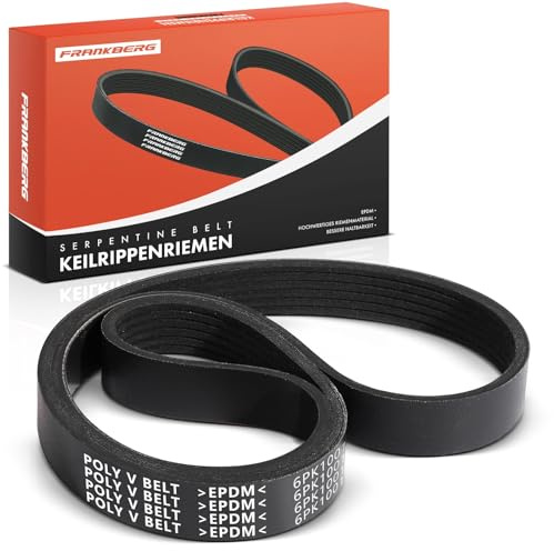 Frankberg Keilrippenriemen Benzin 04E145933R | Kompatibel mit A1 Sportback 8XA 8XF, A3 Limousine 8VM 8VS, O.c.t.a.v.i.a III 5E3 NL3 NR3, X1 E84, 924, 307 Break 3E