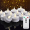 Nancia LED Teelichter mit Fernbedienung Timer, flackernde, flammenlose Kerzen, langlebig über 400 Stunden, batteriebetrieben, Heimdekoration, saisonale und festliche Feiern. (Warm Weiß, 12pack)
