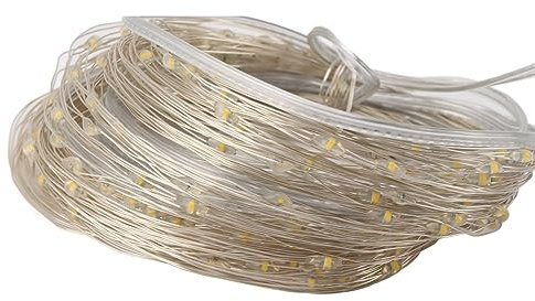 TOPINCN 39FT 100LEDs Wasserdichte Solar-Lichterkette, 0+ Stunden Dimmbare Solarstrom-LED-Glühbirnen. Außenterrassenleuchte für Party, Garten, Pool, Strand, Hof, Baum, Zaun,