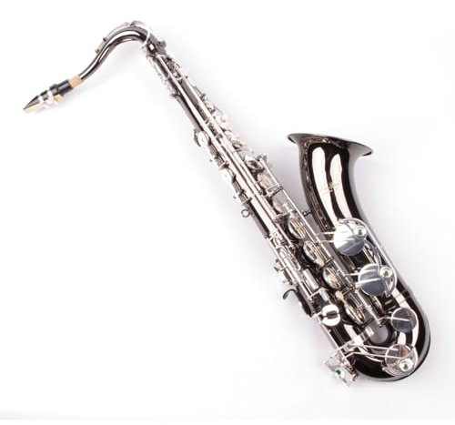 Karl Glaser Tenor Saxophon schwarz verchromt mit Koffer