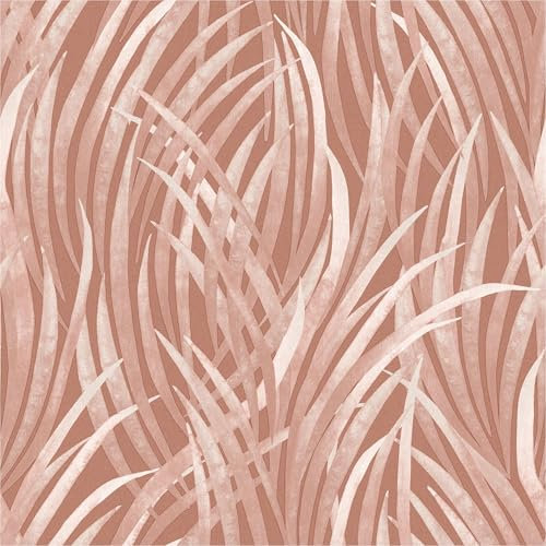 Ugépa Botanique M64505 Papier peint intissé 10,05 x 0,53 m Rouge Nature/paysage