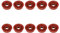 Joints en Silicone 10pcs pour Les Machines À Café À Haute Température O Anneaux Joints Remplacement Fabricant D'espresso