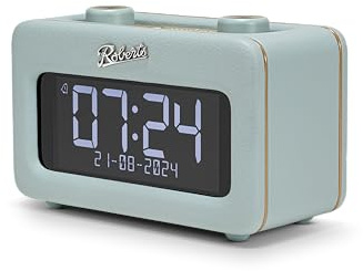 Roberts Radio Revival Rest - Radiosveglia retrò Dab+/FM/Bluetooth, colore: Blu Cielo