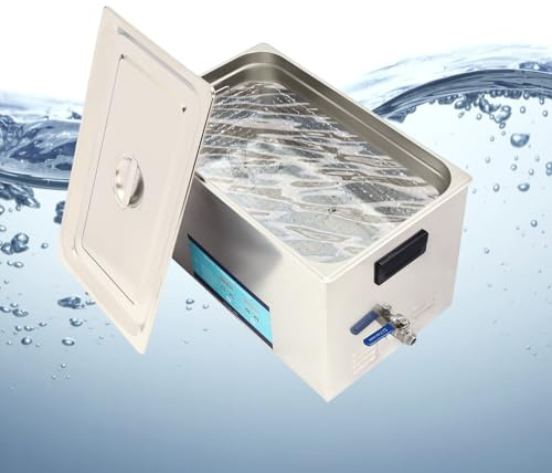 Professioneller Ultraschallgeräte 600W Ultraschallreiniger 3 Reinigungsmodi 28/40KHz 30L bis Temperatur 80℃ Ultraschallreinigungsgerät mit Digitaler Anzeige für Schmuck Brillen Uhren
